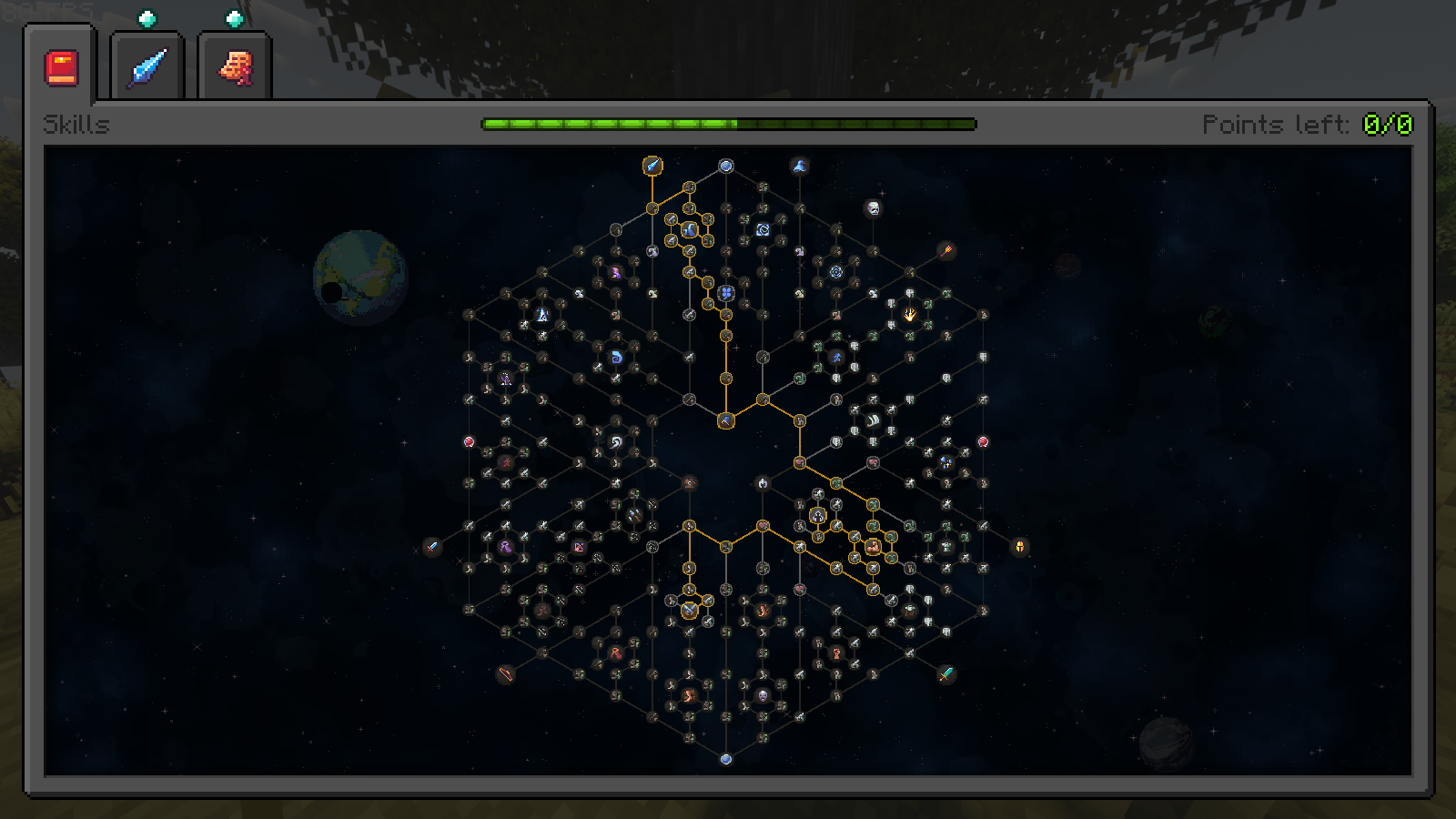 example skill tree build
